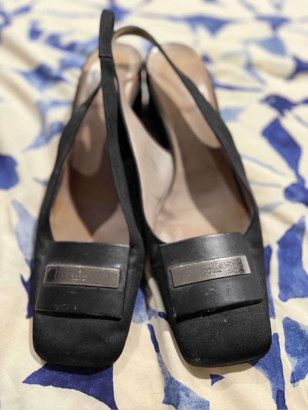 Gucci Black Slingback Heel / size 7